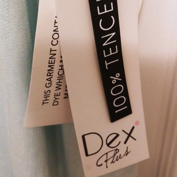 Dex Short Sleeve Denim Dress 2X - Picture 4 of 5